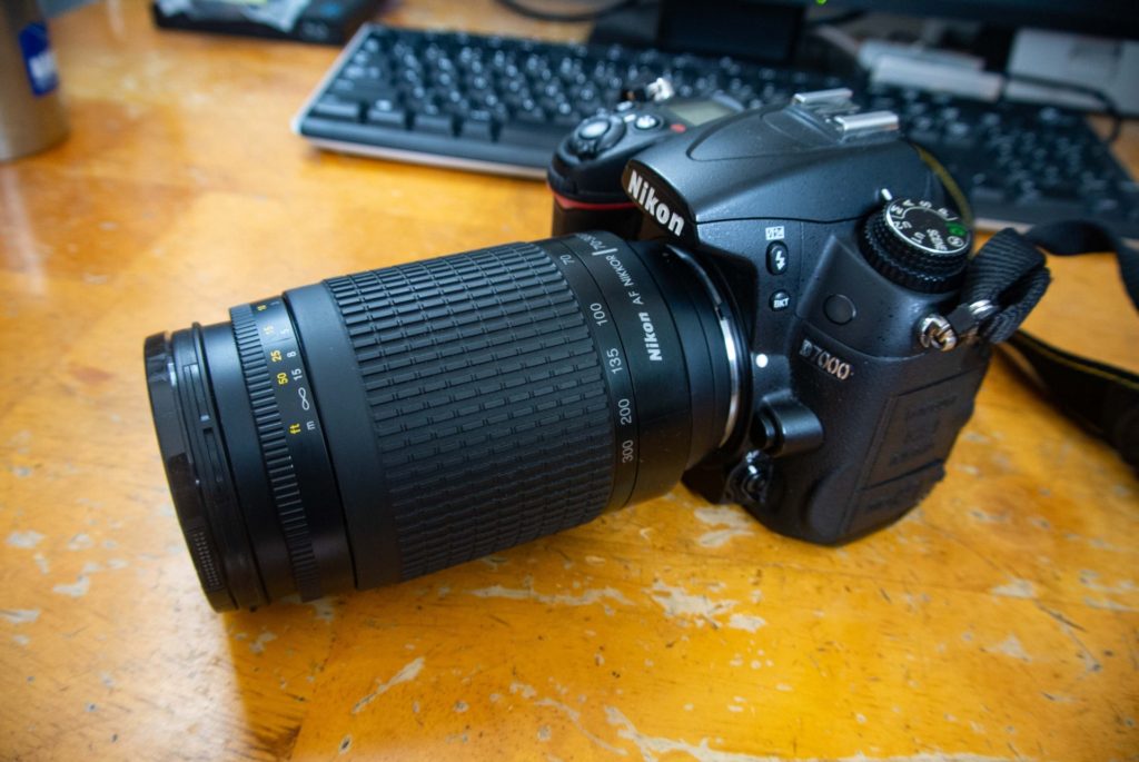 Nikon  AF  70-300mm F4-5.6G+取説付 #658634